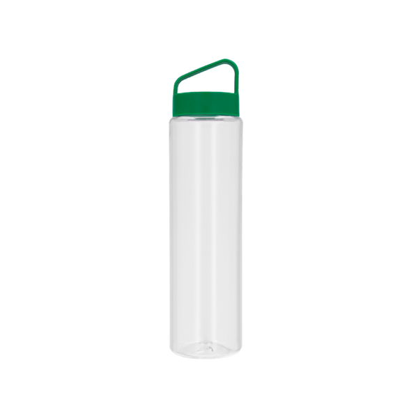 Plastic Colored Cylinder With Screw-on Lid