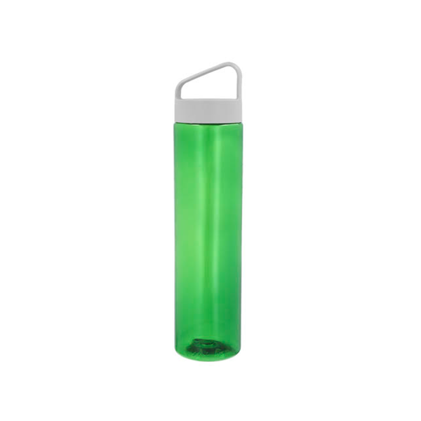 Plastic Translucent Cylinder With Screw-on Lid