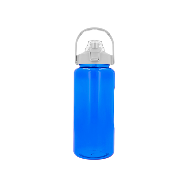 Lid and Straw Plastic Cylinder