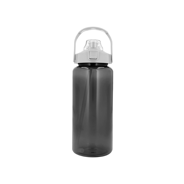 Lid and Straw Plastic Cylinder