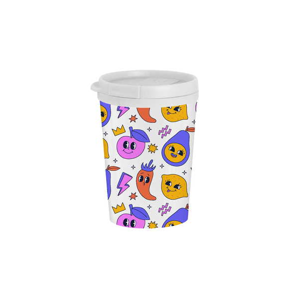 Taza de café con tapa de 16 oz