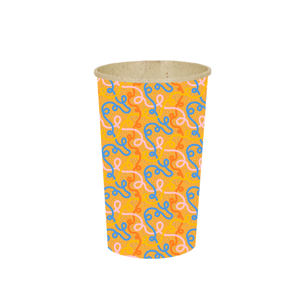 Vaso de fibra de agave de 32 oz